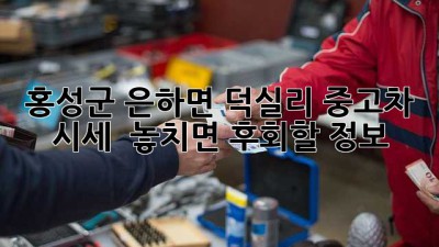 홍성군 은하면 덕실리 중고차 시세, ✨ 놓치면 후회할 정보!